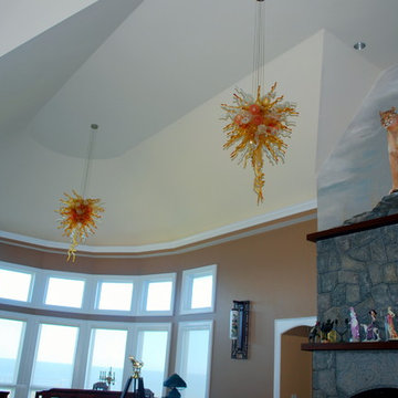Murals in Nahant residence