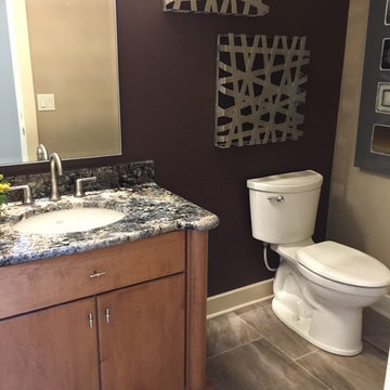 Diamond Wave BathRoom Granite