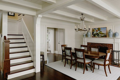 Elegant dining room photo in DC Metro