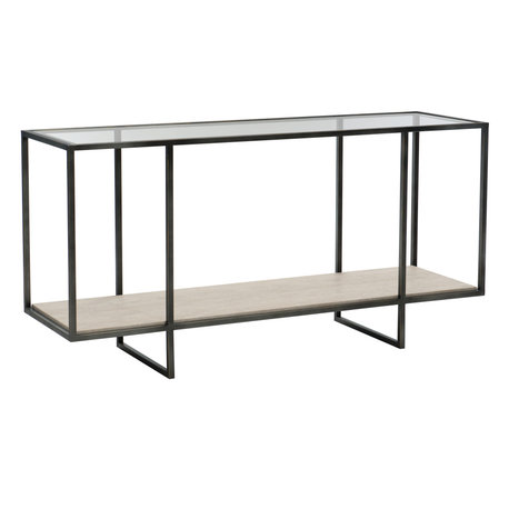 Bernhardt Harlow Metal Console Table