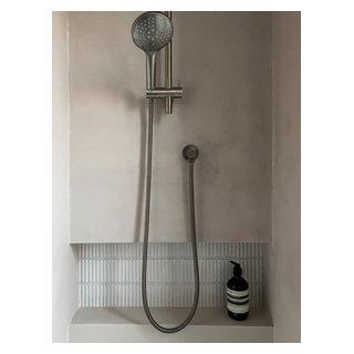 Microcement Bathroom - Scandinavian - Bathroom - Edinburgh - by Studio ...