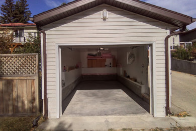 Inspiration for a timeless home design remodel in Calgary