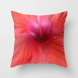 Hibiscus zoom pillow - Decorative Pillows