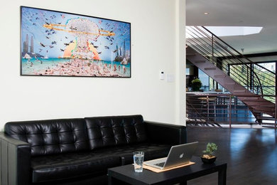 Example of a minimalist home design design in San Francisco