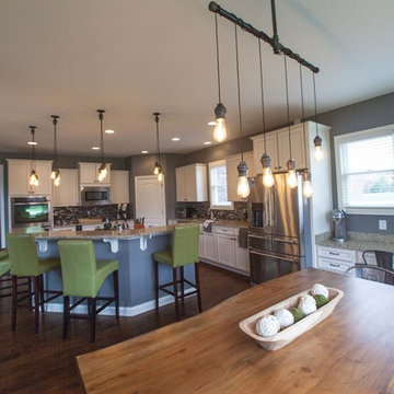Fishers Residence - Contemporary Rustic + Industrial