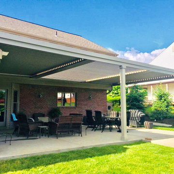 StruXure Outdoor Louvered Roofs for decks