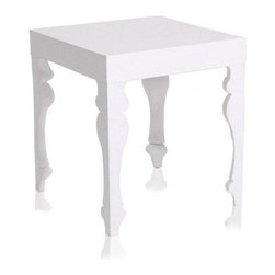 Fabiola Side Table White - Products