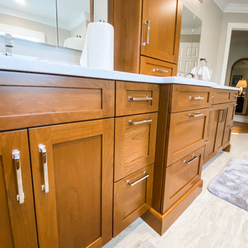Ellicott City Transitional Master Bath Remodel