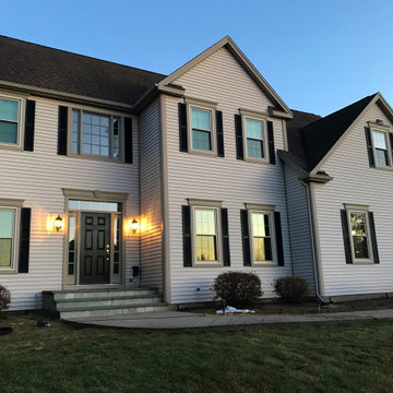 Double hung replacement windows in Shelton, CT