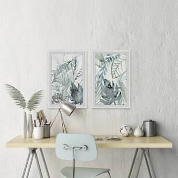 Mystic Tropical Diptych