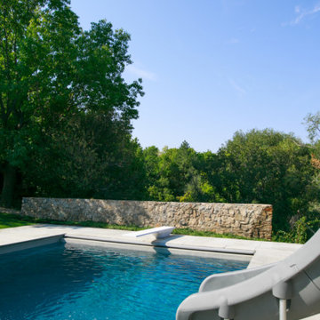 Family Friendly Pool With Slide, Hot Tub And Diving Board