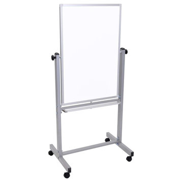 Luxor Double Sided Magnetic Whiteboard, 24"x36"