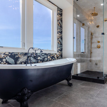 Master Bathroom with Steam Shower