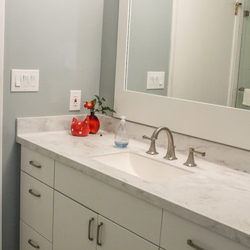 Fun and Relaxing Pleasant Hill Hall and Master Baths