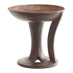 VINTAGE WOOD PARAT BOWL - Decorative Bowls