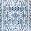 nuLOOM Frances Transitional Vintage Area Rug, Blue, 8'x10'