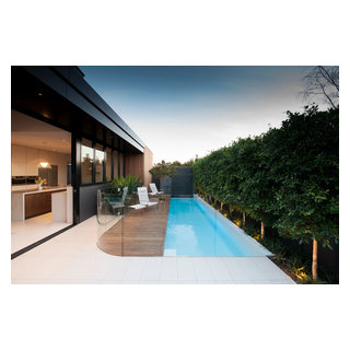 Lambeth Road - Modern - Pool - Melbourne - by Frameless Impressions ...