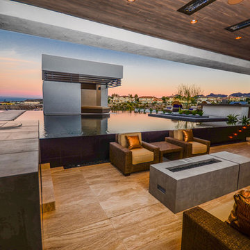 Custom Design - Outdoor Living - New American Home 2013