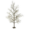 96" Deadwood Twig Tree Brown/Grey or Cream/White, Brown/Grey