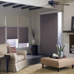Bali Vertical Cellular Shades - Blackout - Vertical Blinds