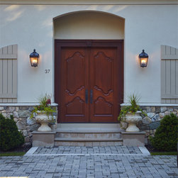 French Chateau Style Exterior Lighting - Outdoor Wall Lights And Sconces