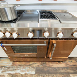 48" BlueStar Range in Infused Copper - Gas Ranges And Electric Ranges