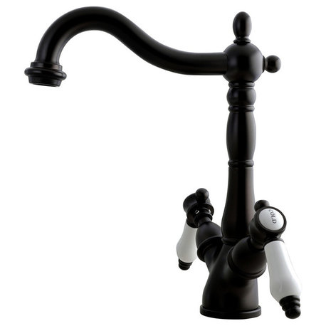 Kingston Brass Vessel Sink Faucet, Oil Rubbed Bronze