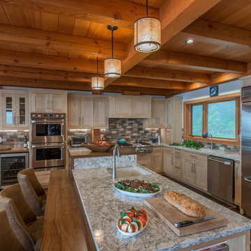 Custom Ash Cabinetry