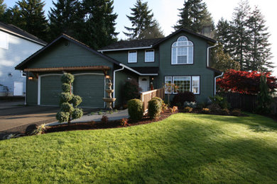 Inspiration for an exterior home remodel in Seattle