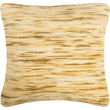Tight Weave Pillow - Mustard, Multi