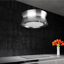 Futuro Futuro 24-inch Arena Inox Island Range Hood - Range Hoods And Vents