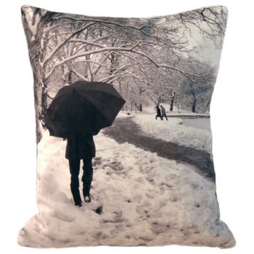 Frosty Path Pillow, The Winter Park Collection