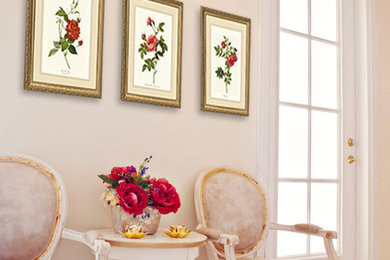 Ornate living room photo in Other