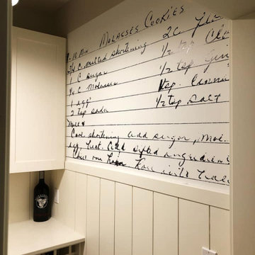 Recipe Wall Mural