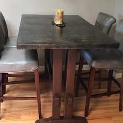 Kitchen Zinc Table - Dining Tables