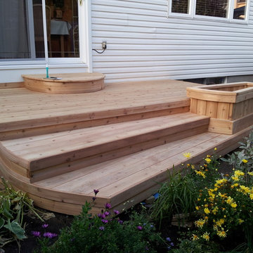 Collection of Cedar andPressure Treated Decks