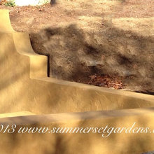 Garden Wall w/Iron Inserts