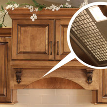 Range hood inserts