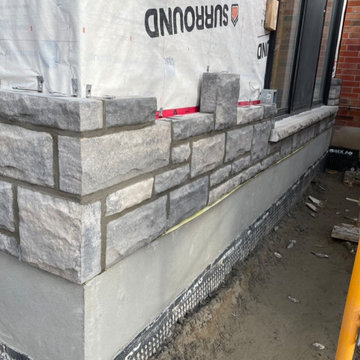New stone veneer addition