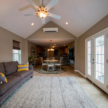 Swansea Sunroom Addition & Outdoor Living Space