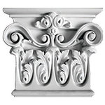 American Pro Decor - Acanthus and Scroll Capital, Left-Sided - Pilaster accessories work in conjunction with its matching Pilasters. They are attactive, simple and easy to install. They are come primed in white.