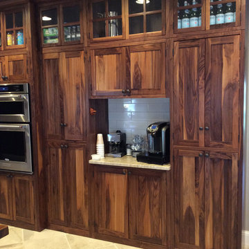 Kitchen #9 - Reclaimed Barn Wood/Hard wood mix