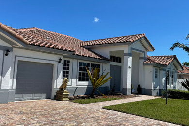 Inspiration for an exterior home remodel in Miami