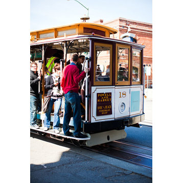 Fine Art Photograph, Riding the Trolley I, Fine Art Paper Giclee