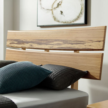 Azara Platform Bed, Caramelized