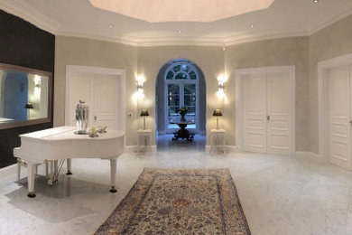 Design ideas for a living room in Surrey.
