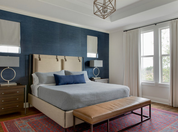 Transitional Bedroom by Mimi Wittstruck Design