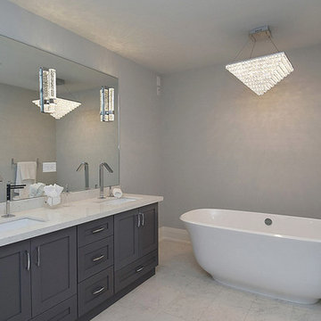High-End Open Concept Interior Design: Bathroom