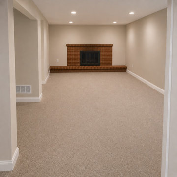 Finished Basement, Egress Window, Wet Bar, Built-In's & Bathroom
