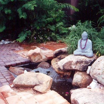 Buddha fountain
